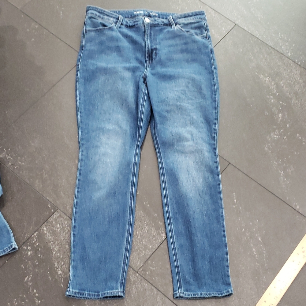 Lot of 3 Pair, Old Navy Mid Rise Wow Boot Cut Size 14